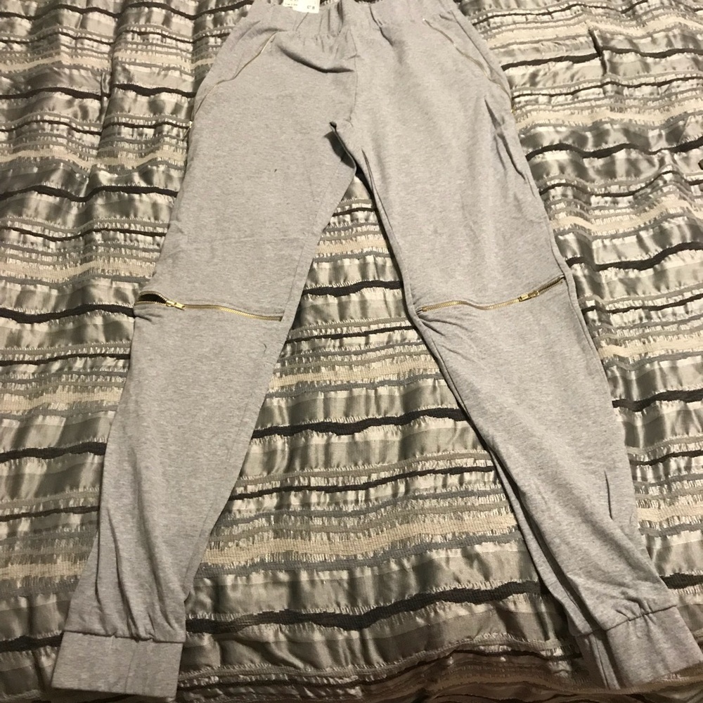 Brand New Fashion Nova Grey Joggers